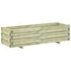 vidaXL Visoka greda 120x40x30 cm lesena pravokotna