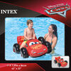 Intex Napihljiva blazina Cars rdeča 84x109x41 cm