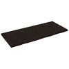 vidaXL Kopalni&scaron;ki pult temno rjav 140x60x(2-4) cm obdelan trden les
