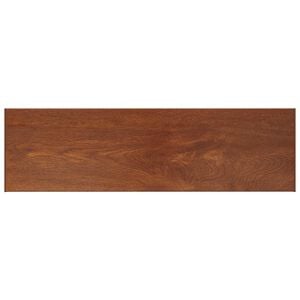 vidaXL Okenski nadstre&scaron;ek Rjav les 160 x 40 x 4,5 cm PVC