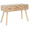 vidaXL Konzolna mizica 100x35x68 cm trden les