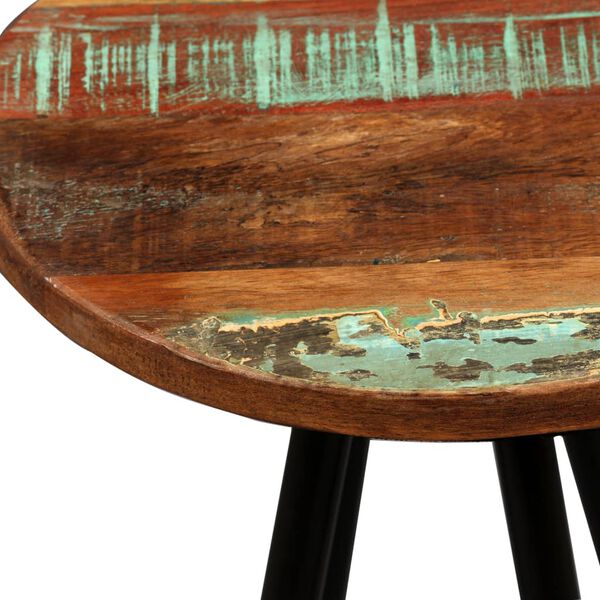 vidaXL Barski stolčki 2 kosa trden predelan les