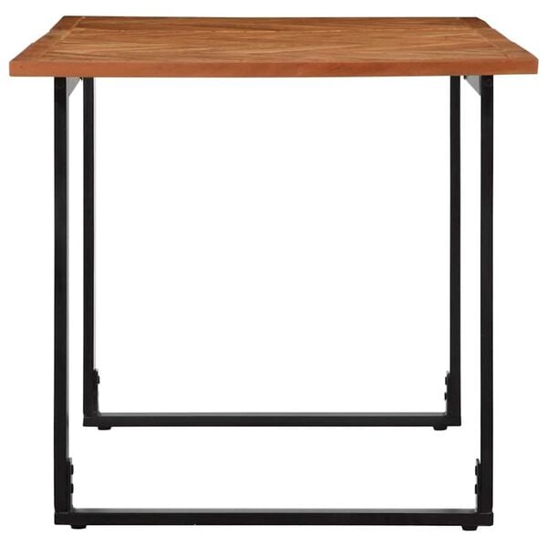 vidaXL Jedilna miza 160x80x75 cm masivni les akacija