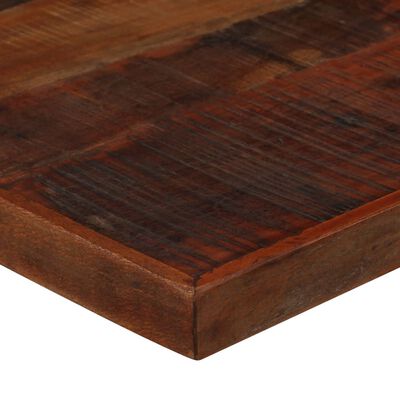 vidaXL Barska miza trden predelan les temno rjava 120x60x107 cm