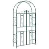 vidaXL Vrtni lok Enobarvno Zelena 115 x 37 x 226 cm