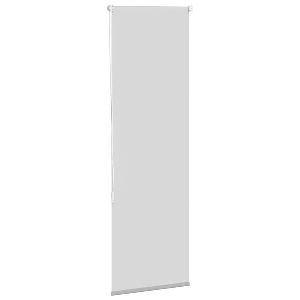 vidaXL Roller Blind Blackout svetlo siva 45x175 cm &Scaron;irina tkanine