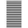 idaXL Zebra senčilo črna 135x230 cm tkanina &scaron;irina 130,9 cm poliester