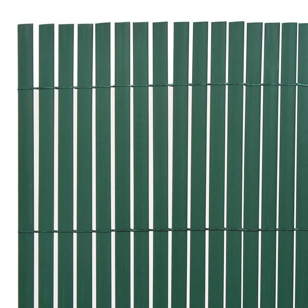 vidaXL Vrtna ograja Zelena 150 x 300 cm PVC