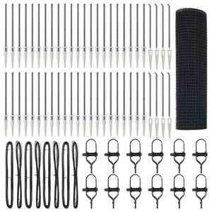 vidaXL Steber ograje. Siva