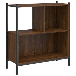 vidaXL Knjižna omara rjavi hrast 72x28x77,5 cm inženirski les