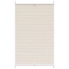 Plise Zavesa velikost 70 x 150 cm Krem barva
