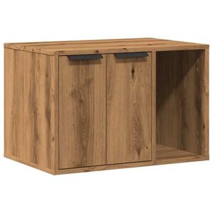 vidaXL Omara za mačje strani&scaron;če artisian hrast 60x40x40 cm inž. les