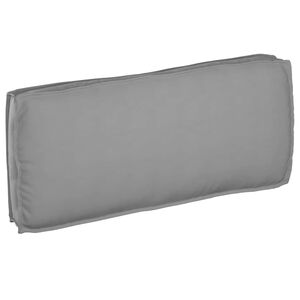 vidaXL Blazina Oxford tkanina Siva 120 x 50 x 12 cm