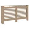 vidaXL Pokrov za radiator 152x19x81,5 cm mediapan