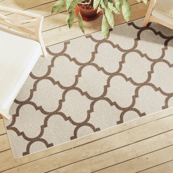 vidaXL Notranja in zunanja preproga večbarvna 80x300 cm protizdrsna