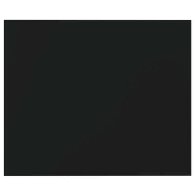vidaXL Dodatne police za omaro 8 kosov črne 60x50x1,5 cm iverna plošča