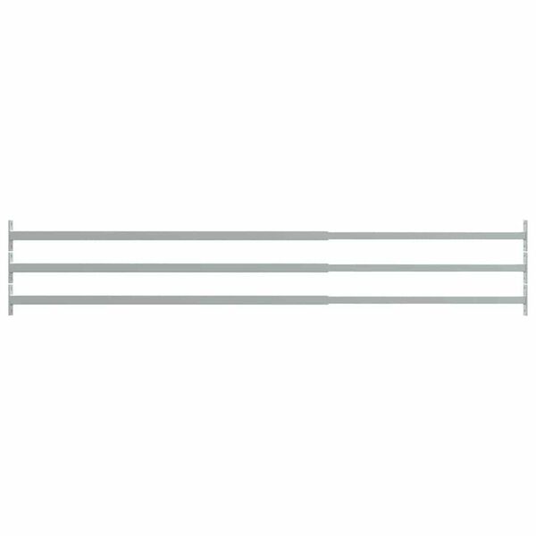 vidaXL Nastavljivi varnostni okenski drogovi 3 kosi 710-1200 mm