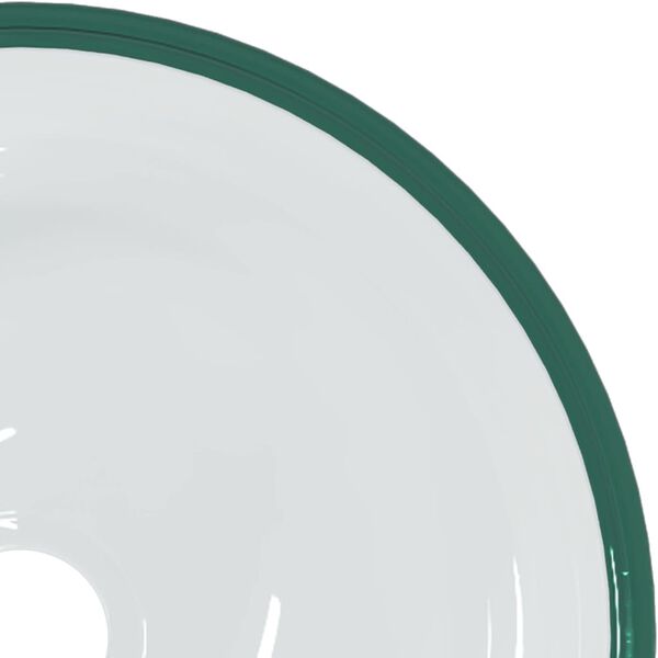 vidaXL Umivalnik kaljeno steklo 30x12 cm prozoren