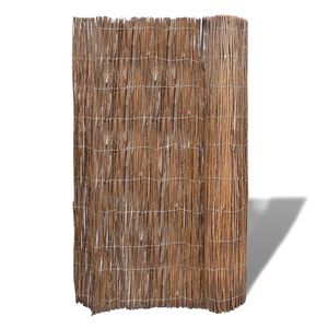 vidaXL Ograja iz vrbe 300x100 cm