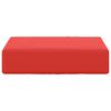vidaXL Zunanja sedežna blazina Rdeča 40 x 40 x 8 cm 100% poliester