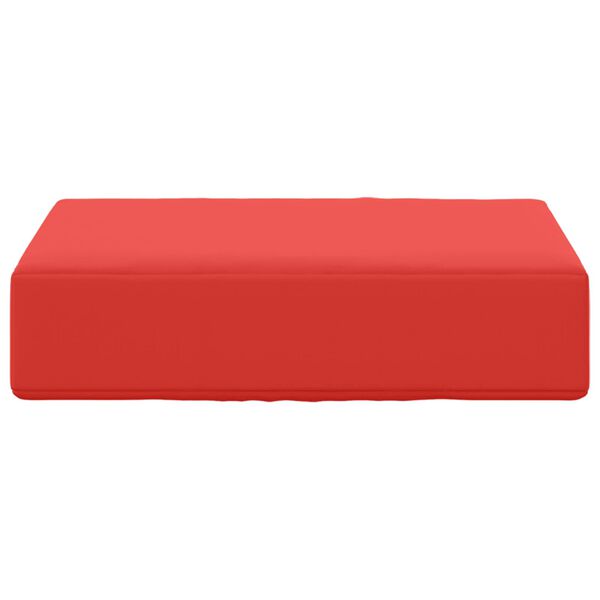 vidaXL Zunanja sedežna blazina Rdeča 40 x 40 x 8 cm 100% poliester