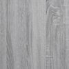 vidaXL Garderobna omara s predali siva sonoma 100x40x180 cm inž. les