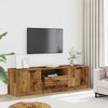 vidaXL TV omarica Old Wood 140x35x40 cm Inženirski les