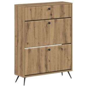 vidaXL Omara za čevlje BREDA 78 x 24 x 103 cm Inženirski les
