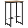 vidaXL Barski stol Artisan hrast 40 x 32 x 74 cm Inženirski les