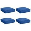 vidaXL Blazina 4 pcs Kraljevo modra 40 x 40 x 8 cm Oxford tkanina