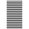 idaXL Zebra senčilo črna 130x200 cm tkanina &scaron;irina 125,9 cm poliester
