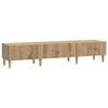 vidaXL TV omarica Artisan hrast 147 x 34,5 x 30 cm Inženirski les