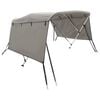 vidaXL Bimini tenda s 3 loki in stranicami 183x(137-152)x137 cm
