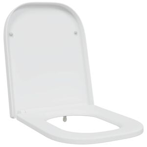 vidaXL Pokrivalo za strani&scaron;če Bela 47,5 x 35 x 3,6 cm Duroplast