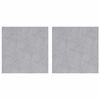 vidaXL Stopnice Kvadrat 2 pcs srebrna 30 x 30 cm Aluminij