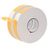 vidaXL Samolepilni pena trak 2 kos Bela 30mm x 5m CR pena