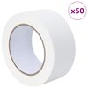vidaXL Maskirni trakovi za slikarje 50 pcs Bela 50mm x 50m Papir