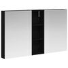 vidaXL Komplet omaric za kopalnico 3 kos 100 x 10,5 x 60,5 cm