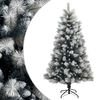 vidaXL Umetno Zložljivo Božično Drevo 120 cm PVC in kovina