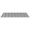 vidaXL Stopnice 2 kos 70 x 50 cm srebrna Aluminij Pravokotna