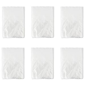 vidaXL Pra&scaron;na za&scaron;čita 6 kos Transparentno 400 x 500 cm HDPE