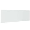 vidaXL Posteljno vzglavje belo 240x1,5x80 cm konstruiran les