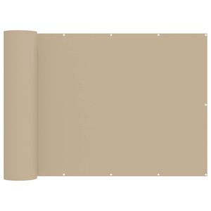 vidaXL Zaslon za zasebnost na balkonu 200 x 300 cm Blago s PU prevleko