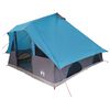 vidaXL Tipi &scaron;otor s streho Modra 358 x 296 x 258 cm tafeta