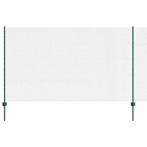 vidaXL Varjen žični ograjo s stebri 25 x 1,4 m Jeklo s PVC premazom