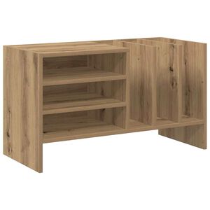 vidaXL Omara za plo&scaron;če Umetni hrast 78,5 x 35 x 45 cm Inženirski les
