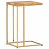 vidaXL Stranska mizica 35x45x65 cm trden mangov les
