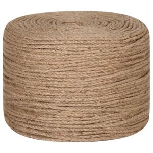 vidaXL Vrv iz 100 % jute 6 mm 500 m