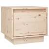 vidaXL Nočna omarica 35x34x32 cm trdna borovina