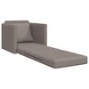vidaXL Sofa postelja 60cm Taupe blago